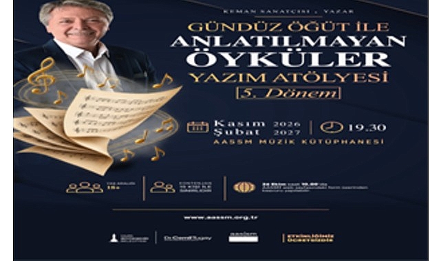 “Anlatılmayan Öyküler” Atölyesi’nin 5. dönemi başlıyor